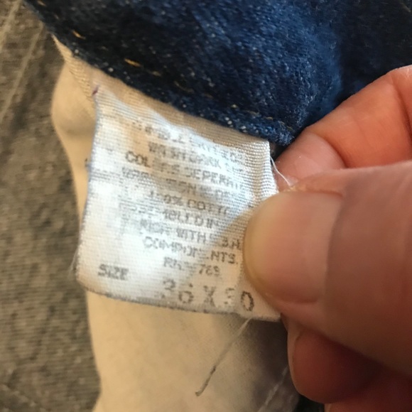 LEE indigo blue jeans 36 x 30 - Picture 6 of 6